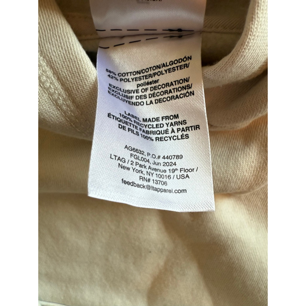 Kids Adidas 2-Piece Hoodie & Jogger Set Size 5 Cream - Picture 6 of 15